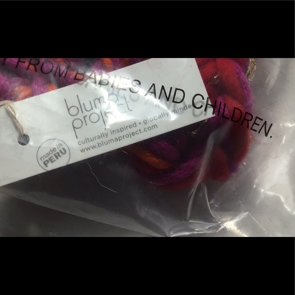 Anthropologie Inca Cowl Neck Warmer Hand Knit Pink/Rose - Picture 6 of 8